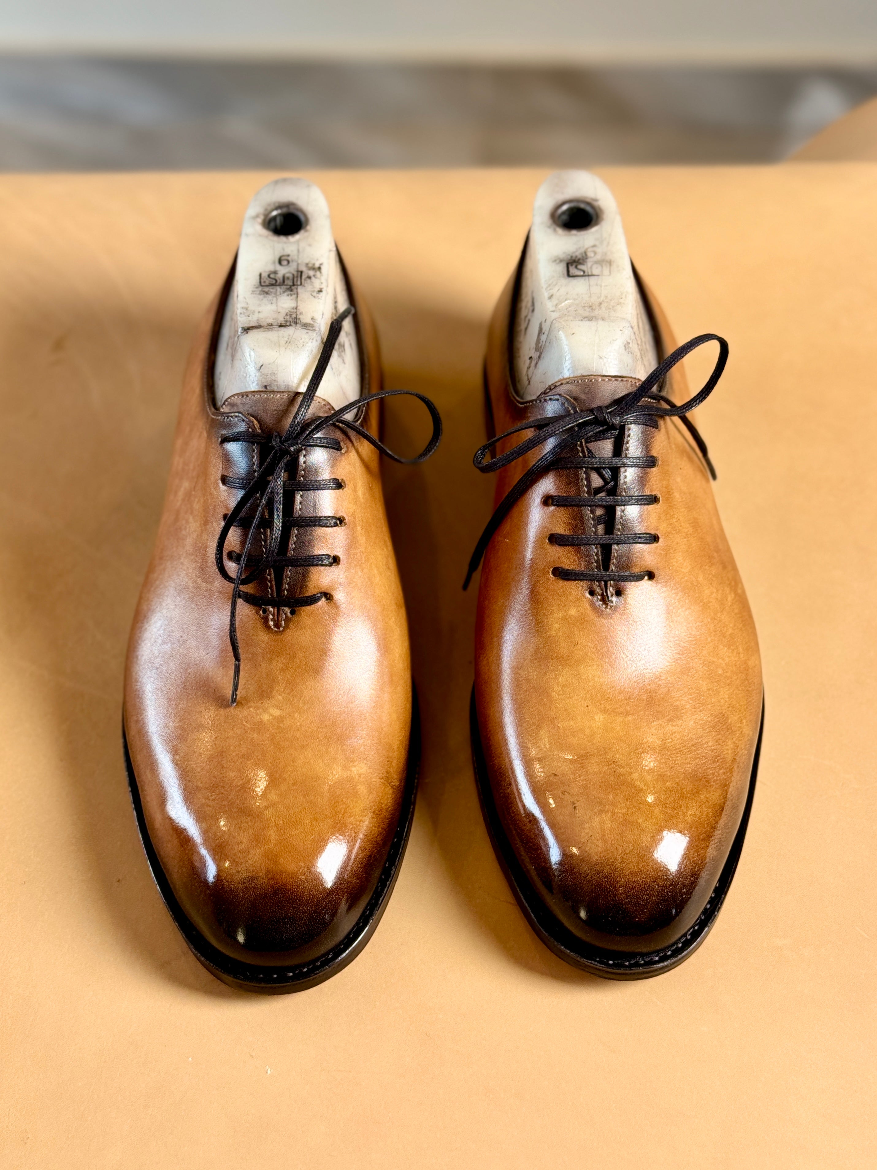 Fire patina Wholecut-Hand Welted